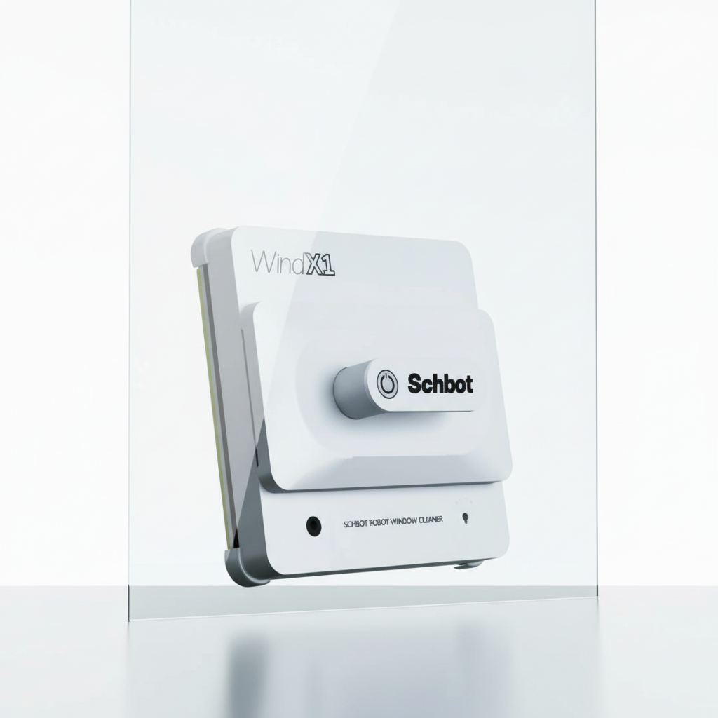 aknapesurobot-klaasil