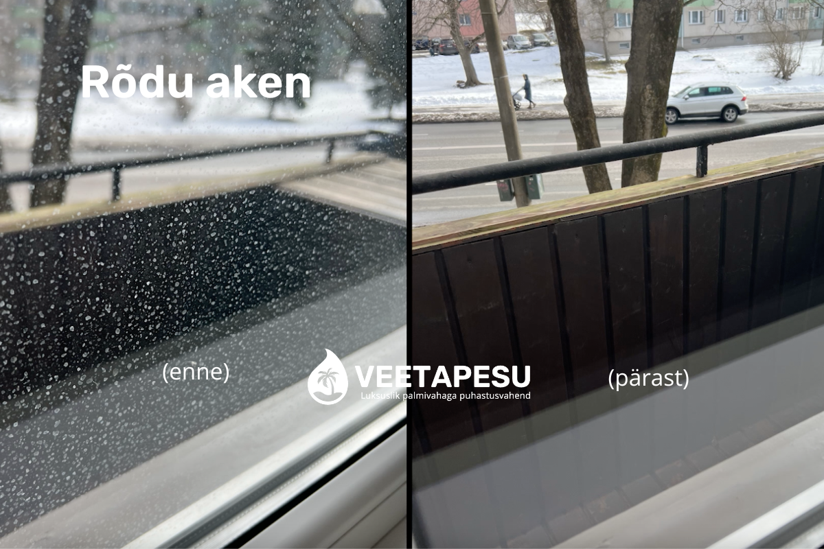 Rõdu aken enne ja pärast